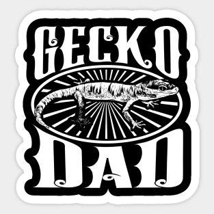 Gecko lover - Gecko Dad Sticker